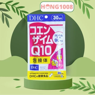 Viên uống DHC Coenzyme Q10 gói 60 viên 30 ngày dùng chống lão hóa da COQ10 Nhật Bản shop Hong1008