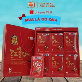 Nước Uống Hồng Sâm Dream Hàn Quốc (70ml x 30 Gói) - DHC Korea Ginseng