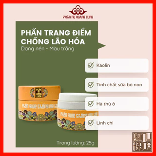 Phấn Nụ Chống Lão Hóa Phấn Nụ Hoàng Cung Dạng Nén Màu Da & Màu Trắng 25g