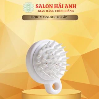 Lược gội đầu bằng silicon mát xa da đầu giảm rụng kích thích mọc tóc SALON HẢI ANH