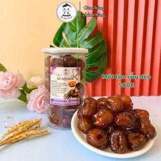 500Gr Mứt Táo Sấy Dẻo_Bò Đội Nón Shop