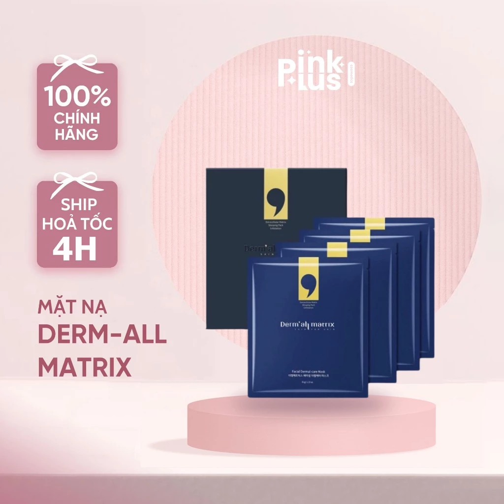 Mặt Nạ Dưỡng Trắng, Chống Lão Hóa Da Derm-All Matrix Mask 35g