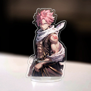 Mô hình Standee, Móc khóa, Tranh kính Natsu Dragneel Hội pháp sư FAIRY TAIL quà tặng bạn bè, người thân