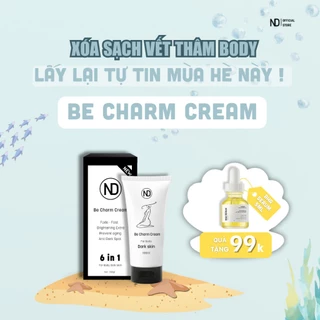 Kem hỗ trợ giảm thâm mông , nách BE CHARM CREAM 100ml ND dưỡng ẩm, săn chắc, chống thâm sần cho da hàng chính hãng