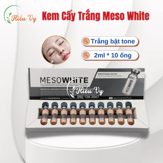 Tách Lẻ 1 Lọ Phấn Cấy Trắng MesoWhite Hàn Quốc 5ml Trắng Bật Tone Tự Nhiên