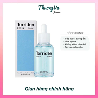 Serum Torriden Dive In Serum Giúp Cấp Ẩm , Căng Bóng da 50ml