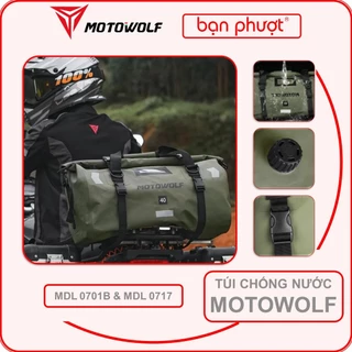 Túi Chống Nước Du Lịch MOTOWOLF Phản Quang - Túi MOTOWOLF MDL0701B - Túi MOTOWOLF MDL0717 - Bạn Phượt [40LT/60LT]