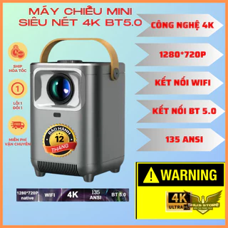 Máy Chiếu Mini  HD88 E550 Màn Hình Full HD Công Nghệ Truyền Tải BT5.0 và WIFI Kêt Nối Máy Tính, Điện Thoại Siêu Nhanh