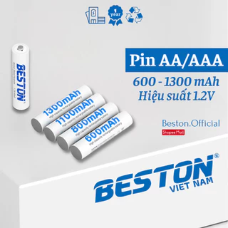 Lẻ 1 viên pin sạc AAA 1.2V Ni-Mh dung lượng 600mAh, 800mAh, 1100mAh, 1300mAh - BESTON