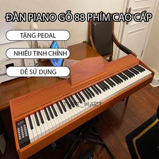 (Bản quốc tế) Đàn Piano gỗ, đàn Organ điện tử 88 phím, âm thanh siêu trong, thiết kế hiện đại, piano điện tử