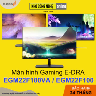 Màn hình E-DRA EGM22F100VA / EGM22F100 22 inch FullHD 75Hz / 100Hz (Hàng Chính Hãng)