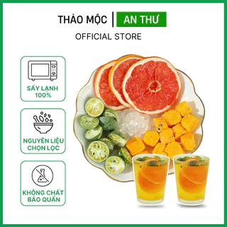 Trà Chanh Dây Kim Quất - (Đẹp Da, Mát Gan, Thanh Nhiệt, Giải Nhiệt) 7/20/30 gói - Thảo mộc An Thư