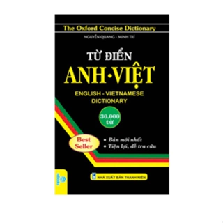 Sách - Từ điển Anh  - Việt 30.000 từ (ndbooks) tiện lợi , dễ tra cứu,bản mới nhất