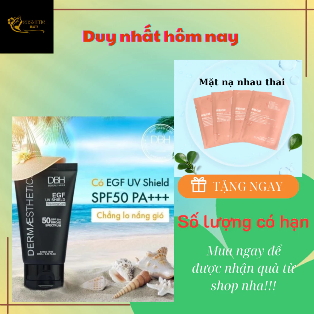 Kem Chống Nắng DBH EGF UV Shield SPF50 PA+++