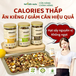 Granola siêu Hạt siêu Macca. Không ngọt, không mật ong ăn kiêng thêm hiệu quả