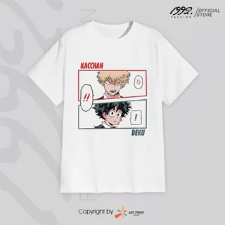 Áo thun My Hero Academia Kacchan & Deku ngắn tay