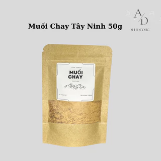 Muối Chay Tây Ninh Ánh Dương_Store gói 50g hàng loại 1 đặc sản nam bộ