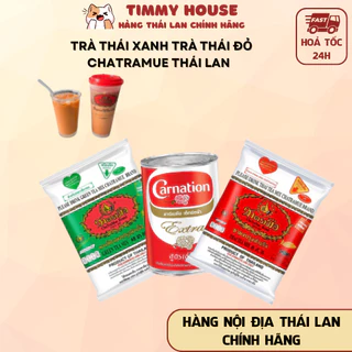 Trà Thái Xanh Trà Thái Đỏ Chatramue Thái Lan - Nguyên Liệu Pha Chế, Bột Trà Sữa Loại 1