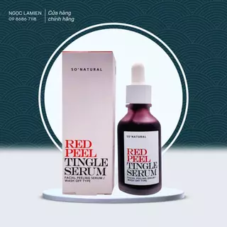 Tinh chất Red Peel Tingle Serum, tẩy da chết, làm mờ thâm sạm, se khít lỗ chân lông