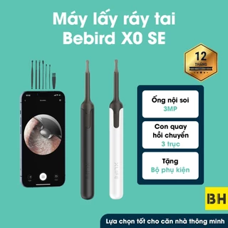 Dụng Cụ Lấy Ráy Tai Bebird Xlife X0 SE Camera Nội Soi Siêu Nét - Bảo Vệ Màng Nhĩ Làm Sạch Tai