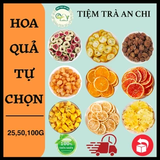 50g Trà Hoa quả tự chọn giúp detox cơ thể, giải nhiệt, giải khát, giảm cân, cung cấp vitamin