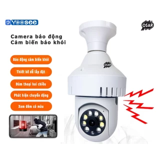 Camera Yoosee HY221 Báo Khói Dạng Bóng Đèn