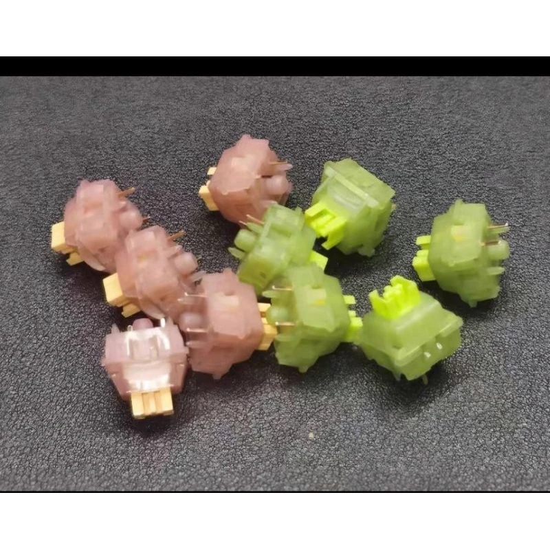 OUTEMU SILENT V3 CREAM PRO, PEACH && LEMON SWITCH IM LẶNG CHO BÀN PHÍM CƠ