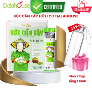 Bột cần tây sấy lạnh Dalahouse nguyên chất 100% Organic