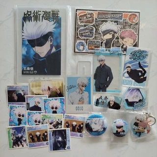 [chú Cá vàng màu tím][Hàng sẵn] Goods, phụ kiện card, standee, badge, keyring, sticker Gojo Satoru - JJK/Jujutsu Kaisen