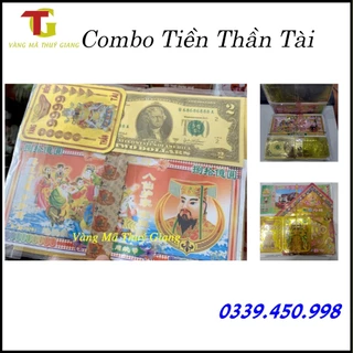 Combo Tiền Thần Tài - Hàng Mã