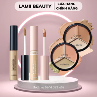 ĐỦ TONE - Che khuyết điểm/ triệt sắc The Saem Perfect Tip Concealer - LAMII BEAUTY