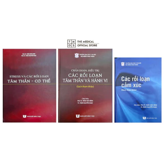 Sách - Combo Stress và Các RL Tâm Thần cơ Thể và Chẩn Đoán Điều Trị Các RL Tâm Thần Hành Vi Và RL Cảm Xúc Tmos