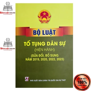 Sách - Bộ luật tố tụng dân sự (Hiện hành) (NXB Chính trị quốc gia Sự thật)