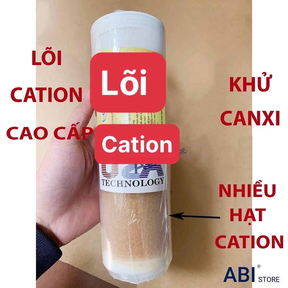 LÕI LỌC CATION NHIỀU HẠT LỌC, LÕI LỌC CANXI SỐ 2 HÀNG CAO CẤP
