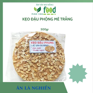 Kẹo đậu phộng ( kẹo lạc)  đặc sản Đà Nẵng combo gói 5 cái tròn to