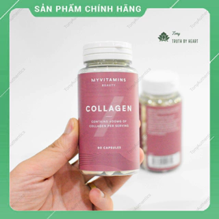 Collagen Myvitamins Viên uống Collagen thủy phân giúp đẹp da, chống lão hóa hộp 90 viên