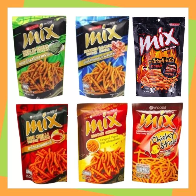 Bim bim Mix Vfoods Thái lan ngon rẻ đủ vị