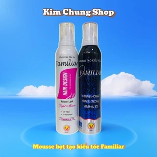 Mousse Tạo Kiểu Tóc FAMILIAR 250ml