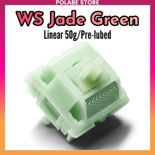 WS Jade Green Công Tắc Bàn Phím Cơ Matcha Ice Linear Switch - Polabe Store