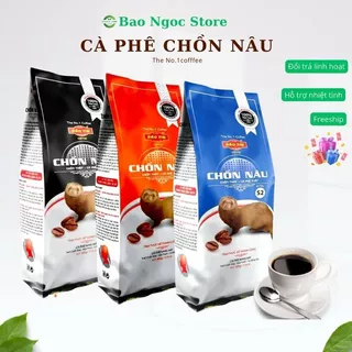 Combo 3 gói cà phê chồn nâu Bảo Tín , mỗi gói (500gram) Cafe di sản S2 , Moka I và gói đen truyền thống,vị đắng dịu, h