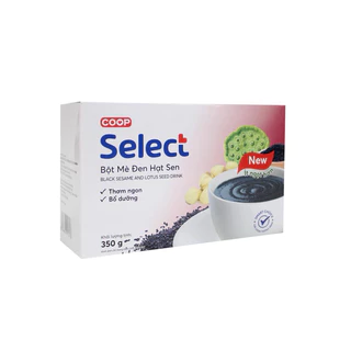 Bột mè đen hạt sen Coop Select 350g