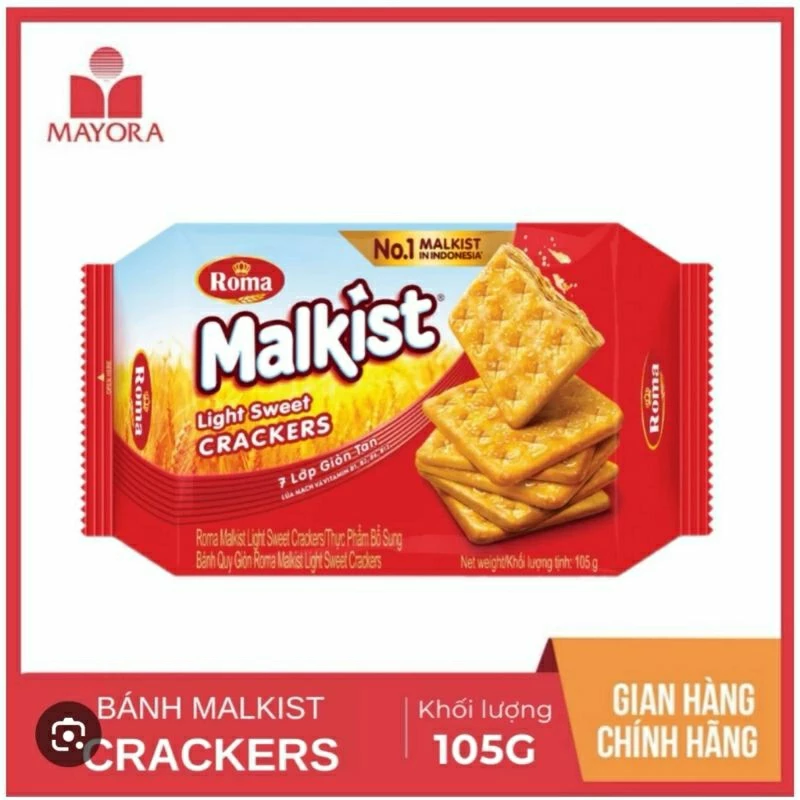 Bánh Malkist Crackers 105g