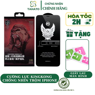 Cường lực chống nhìn trộm kingkong iphone 7 plus - 11 12 13 14 15 /pro/max/promax