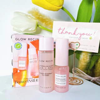 Set 2 món dưỡng da mini Glow Recipe sephora