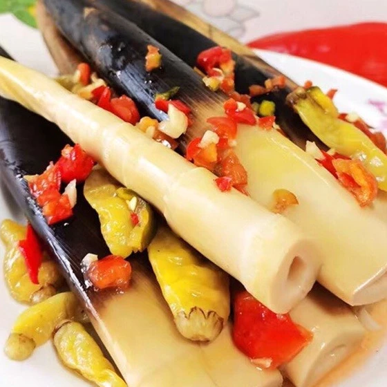 [Hàng Mới Sẵn Kho]  Măng Cay Tứ Xuyên Ngâm Ớt Đỏ gói 500g Ăn Là Mê