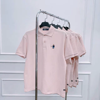 Áo Polo Whoau Light Pink Chính Hãng