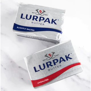 Bơ Mặn/ Lạt Lurpak 200g - Lurpak Unsalted Butter 200g - Fat 82%