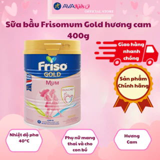 Sữa bầu Frisomum hương cam 400g - Hàng chính hãng