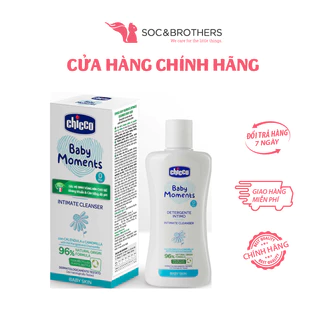 Gel vệ sinh vùng kín cho bé chiết xuất Hoa cúc Chicco 0M+