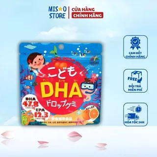 Kẹo dẻo bổ sung DHA cho bé Nhật Bản